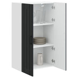 Wall Cabinet LUCCA Black 60 x 31 x 100 cm Engineered Wood 885136