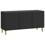 TV Cabinet 99 x 34.5 x 50 cm Black Engineered Wood 895176