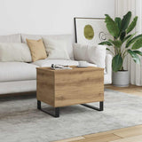 Coffee Table Artisan Oak 60x44.5x45 cm Engineered Wood 857441
