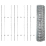 Fence and Post Silver 0.5 x 50 m Steel 3336386
