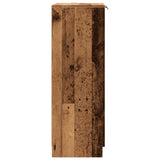 Shoe Cabinet Old Wood 59x35x100.5 cm Engineered Wood 856993