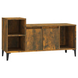 TV Cabinet Smoked Oak 100x35x55 cm Engineered Wood 821185