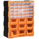 ZNTS Multi-drawer Organiser with 39 Drawers 38x16x47 cm 149603