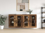 Wall Mounted Cabinets 2 pcs Old wood 69.5 x 34 x 90 cm 3394536