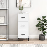 Sideboard White 34.5x34x90 cm Engineered Wood 828612