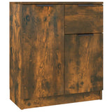 Sideboards 2 pcs Smoked Oak 60x30x70 cm Engineered Wood 3115817