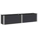 Garden Raised Bed Black 250 x 50 x 54 cm 42038988