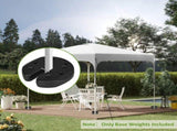 Gazebo Weights Set of 8, 24KG Weights for Gazebo Legs with Reinforce Pins and Carry Belt, for T3398P377597
