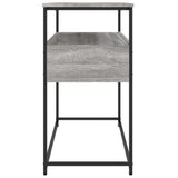 Console Table Grey Sonoma 100x40x75 cm Engineered Wood 834153