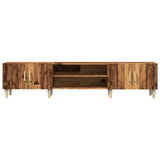 TV Cabinet Old Wood 180x31.5x40 cm Engineered Wood 857141