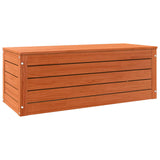 Storage Box Wax Brown 89 x 36.5 x 33 cm Solid Pine Wood 865368