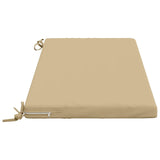 2-Piece Bench Cushions SOEST 2 pcs 100% Polyester Beige 949339