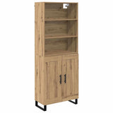 Highboard 2 pcs Artisan Oak Engineered Wood 3415995