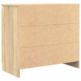 Sideboard with Drawer Sonoma Oak 71x35x65 cm Engineered Wood 861573