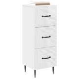 Drawer Cabinet High Gloss White 33 x 34.5 x 89.5 cm 894849