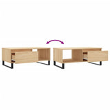 Coffee Table Sonoma Oak 90x50x36.5 cm Engineered Wood 830575