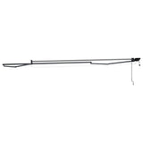 Electric Retractable Awning Frame Anthracite 4 x 3 m Aluminium 42024206