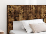 Bed Frame with Storage and Headboard Smoked Oak 75 x 190 cm 3414429
