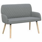 2 Seater Sofa with Solid Wood Legs 2-Seater Light Grey 42051030