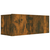 7 Piece TV Cabinet Set Smoked Oak Engineered Wood 3114515