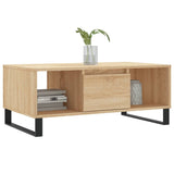 Coffee Table Sonoma Oak 90x50x36.5 cm Engineered Wood 830599