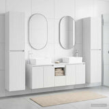 Bathroom Furniture Set 5 pcs White 33 x 34.5 x 160 cm 3406033