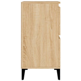 Sideboards 2 pcs Sonoma Oak 60x35x70 cm Engineered Wood 3185762