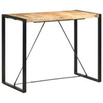 ZNTS Bar Table 140x70x110 cm Solid Mango Wood 285957