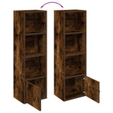 Bookcase Smoked Oak 31x24x102 cm Engineered Wood 860341