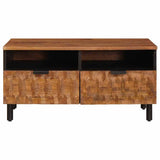 Coffee Table with Drawer Brown 80 x 54 x 40 cm Solid Mango Wood 4017913