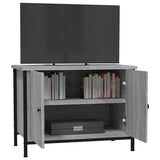 TV Cabinet with Doors Grey Sonoma 60x35x45 cm Engineered Wood 826298