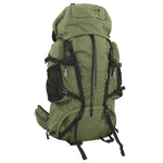 ZNTS Hiking Backpack Army Green 80 L Oxford Fabric 4009972