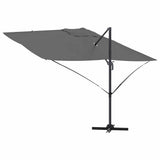 Umbrella Anthracite 351 x 250 x 260 cm Polyester and Aluminium 42003345