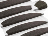 Self-adhesive Stair Mats 15 pcs Anthracite 80 x 24.5 x 3.5 cm 42038672