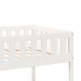 Bunk Bed White 90x200 cm Solid Wood Pine 3308602