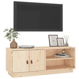 TV Cabinet 105x34x40 cm Solid Wood Pine 818220