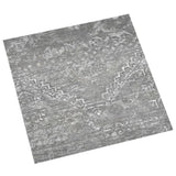 Self-adhesive Flooring Planks 55 pcs PVC 5.11 m Concrete Grey 324677