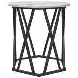 ZNTS Side Tables 2 pcs Grey Sonoma Engineered Wood 868264