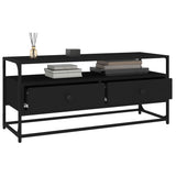 TV Cabinet Black 100x35x45 cm Engineered Wood 826305