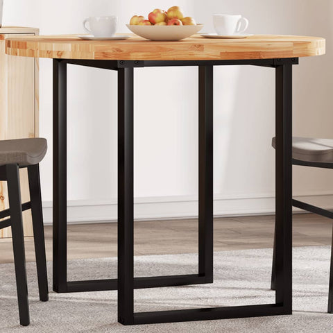 Table Top Round 90x4 cm Solid Wood Acacia 4008705