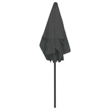 Beach Parasol Anthracite 180x120 cm 314721