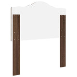 Headboard Brown Oak Engineered wood 888052