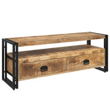 TV Cabinet 120x35x45 cm Solid Mango Wood 247402