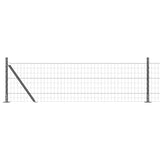 Welded Wire Fence with Concrete Base 50 x 0.4 m 3350958