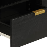 TV Cabinet Black 105x33x46 cm Engineered Wood 4017662