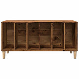 Record Cabinet Old Wood 100x38x48 cm Engineered Wood 857167