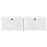 Wall-Mounted TV Cabinet White 98 x 41 x 30 cm Engineered Wood 898015