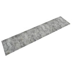 Kitchen Rug Washable Beton 60x300 cm Velvet 136572
