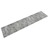Kitchen Rug Washable Beton 60x300 cm Velvet 136572