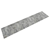 Kitchen Rug Washable Beton 60x300 cm Velvet 136572